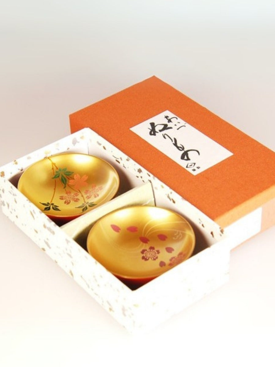 Sakura Meadow ー Aizu Lacquerware Sake Cup