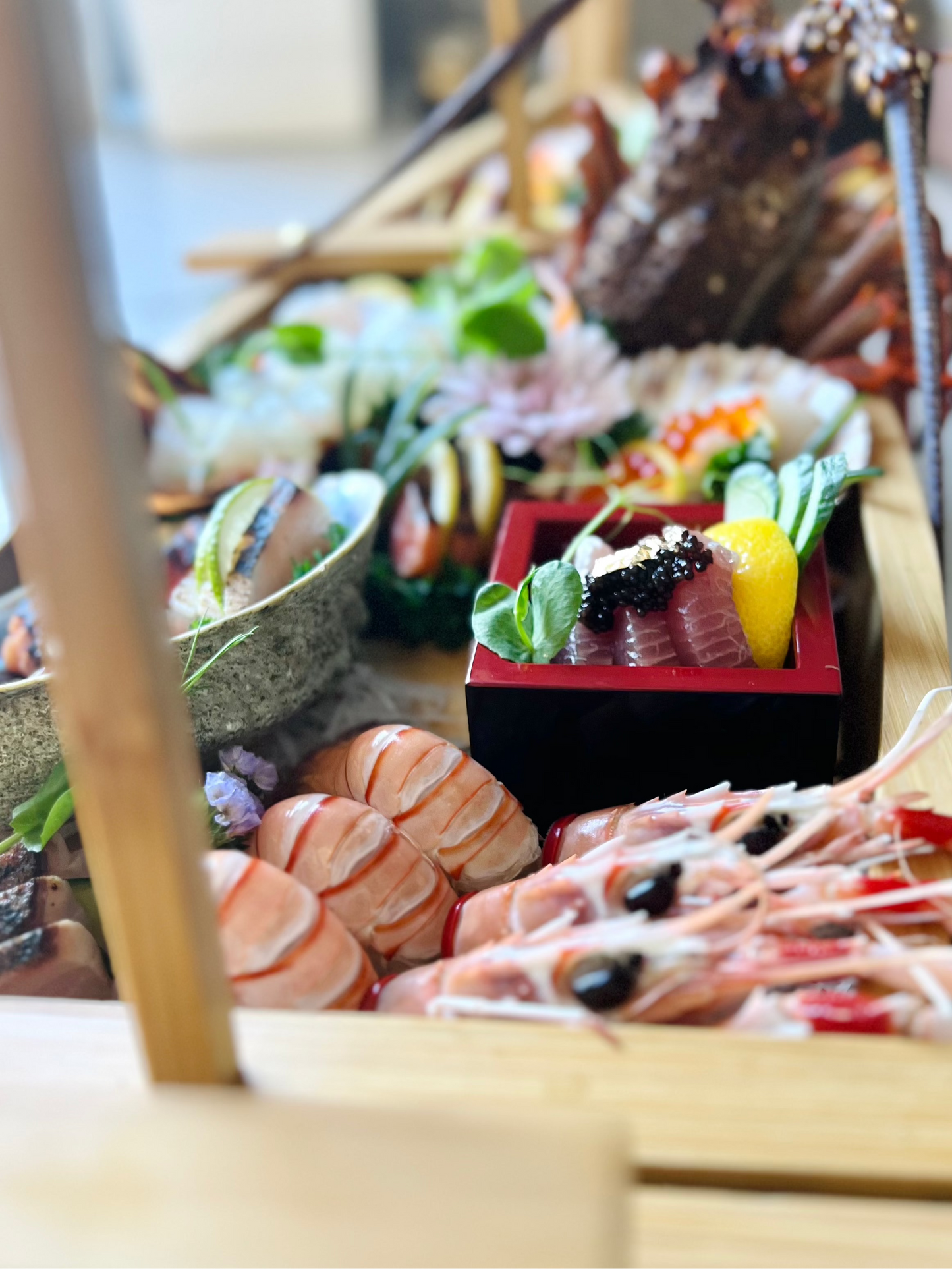 The Lux Sashimi Boat