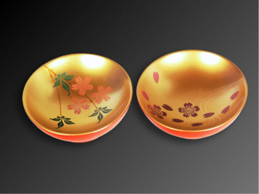 Sakura Meadow ー Aizu Lacquerware Sake Cup