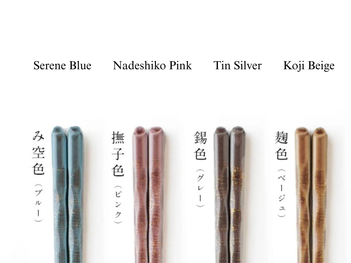 Hand-Painted Japanese Chopsticks & Rest Set (Gift Boxed)