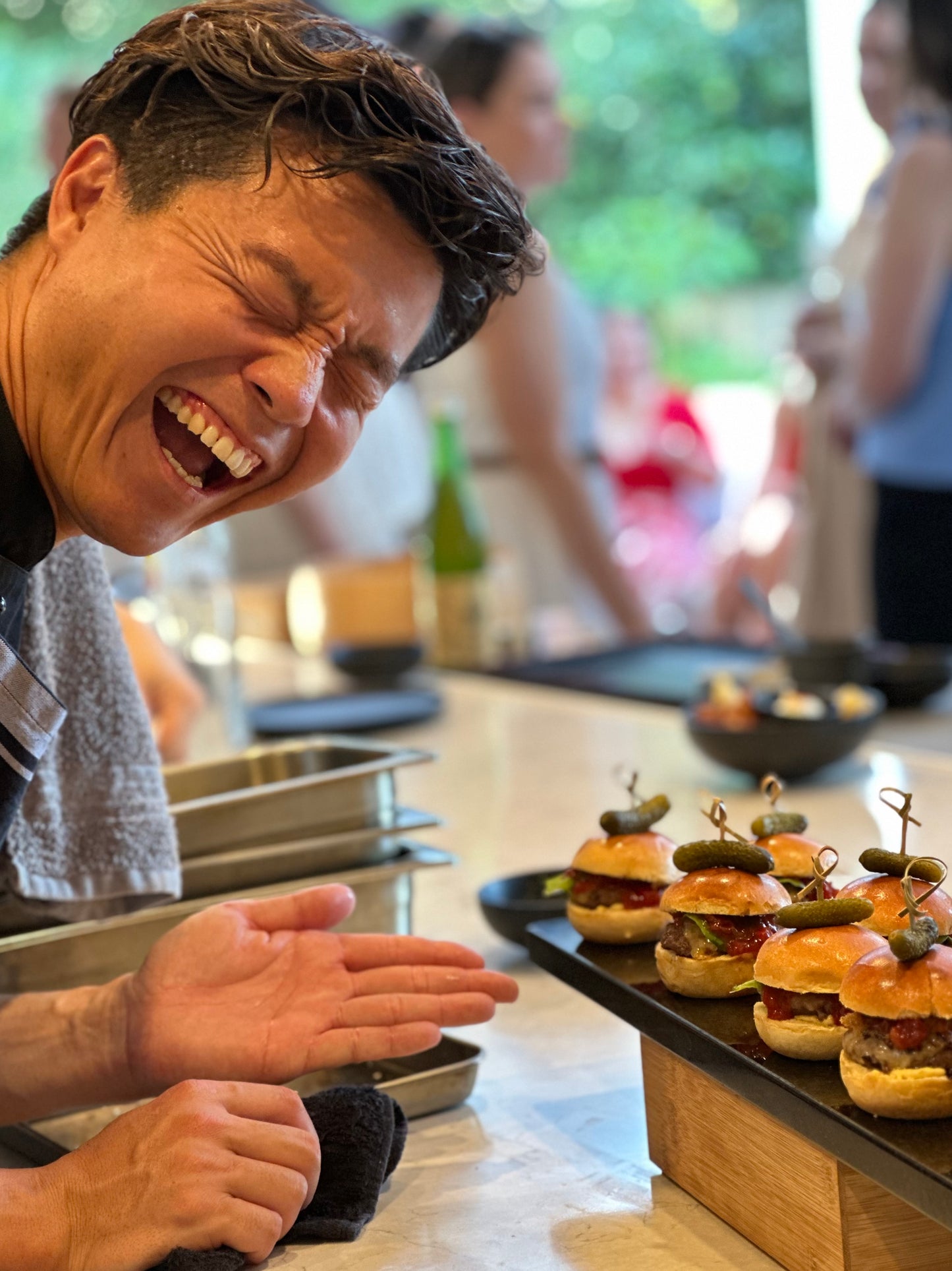 Cocktail-Style Japanese Canapés