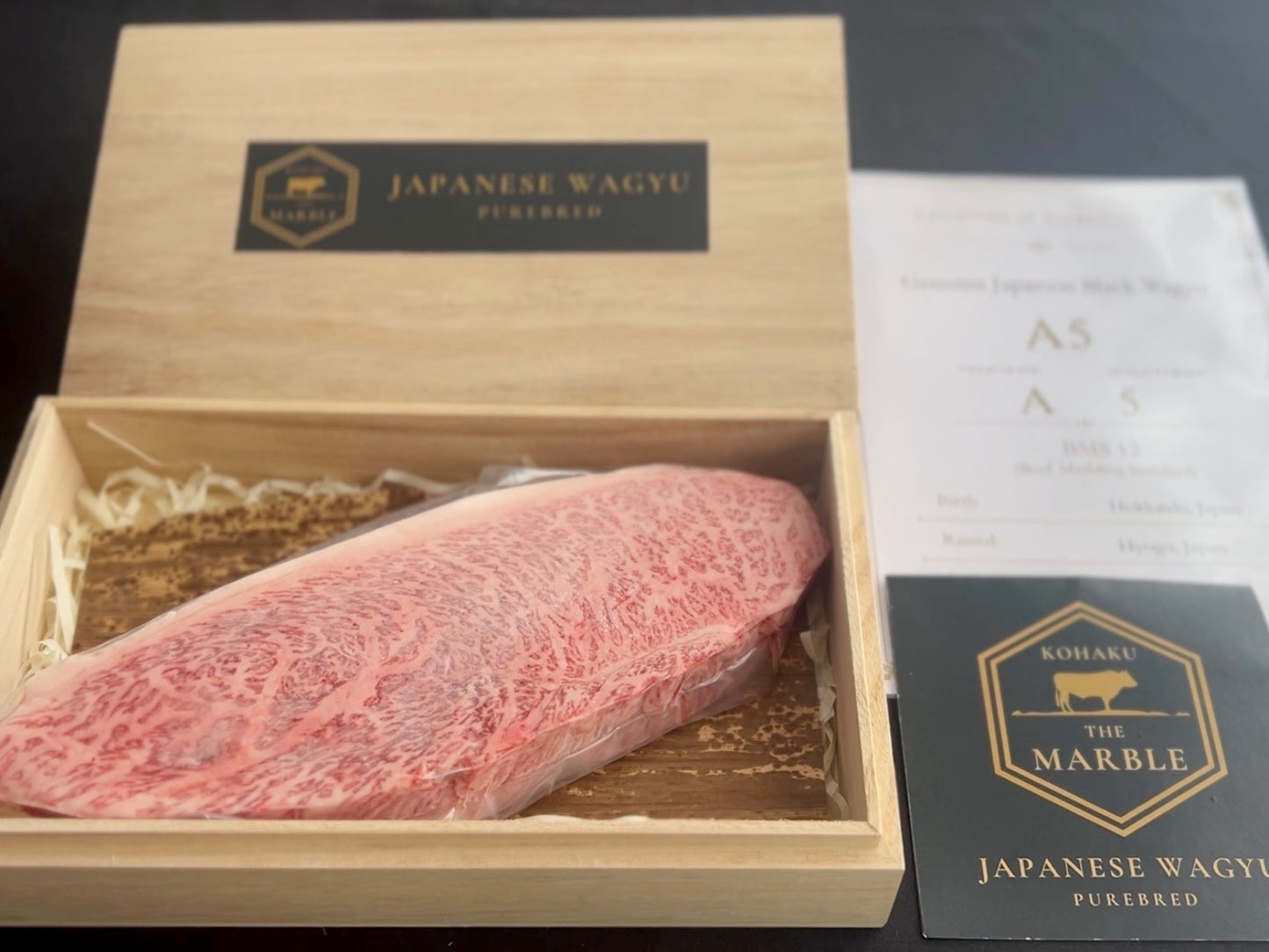 from Kobe A5 Wagyu Premium Picanha (BMS 12) – Steak Cut