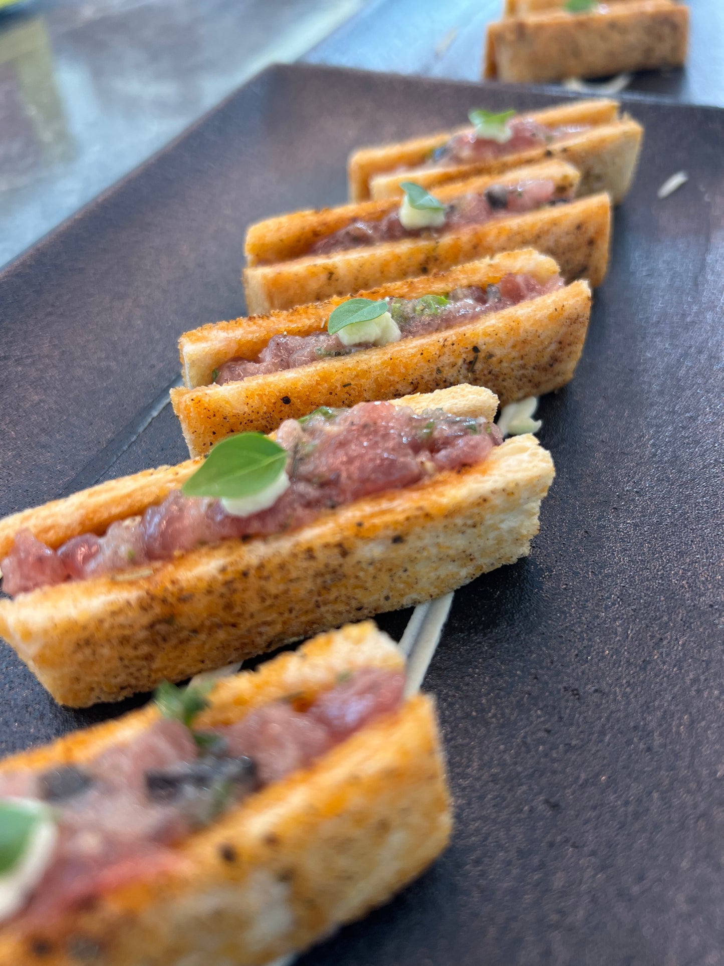 Cocktail-Style Japanese Canapés