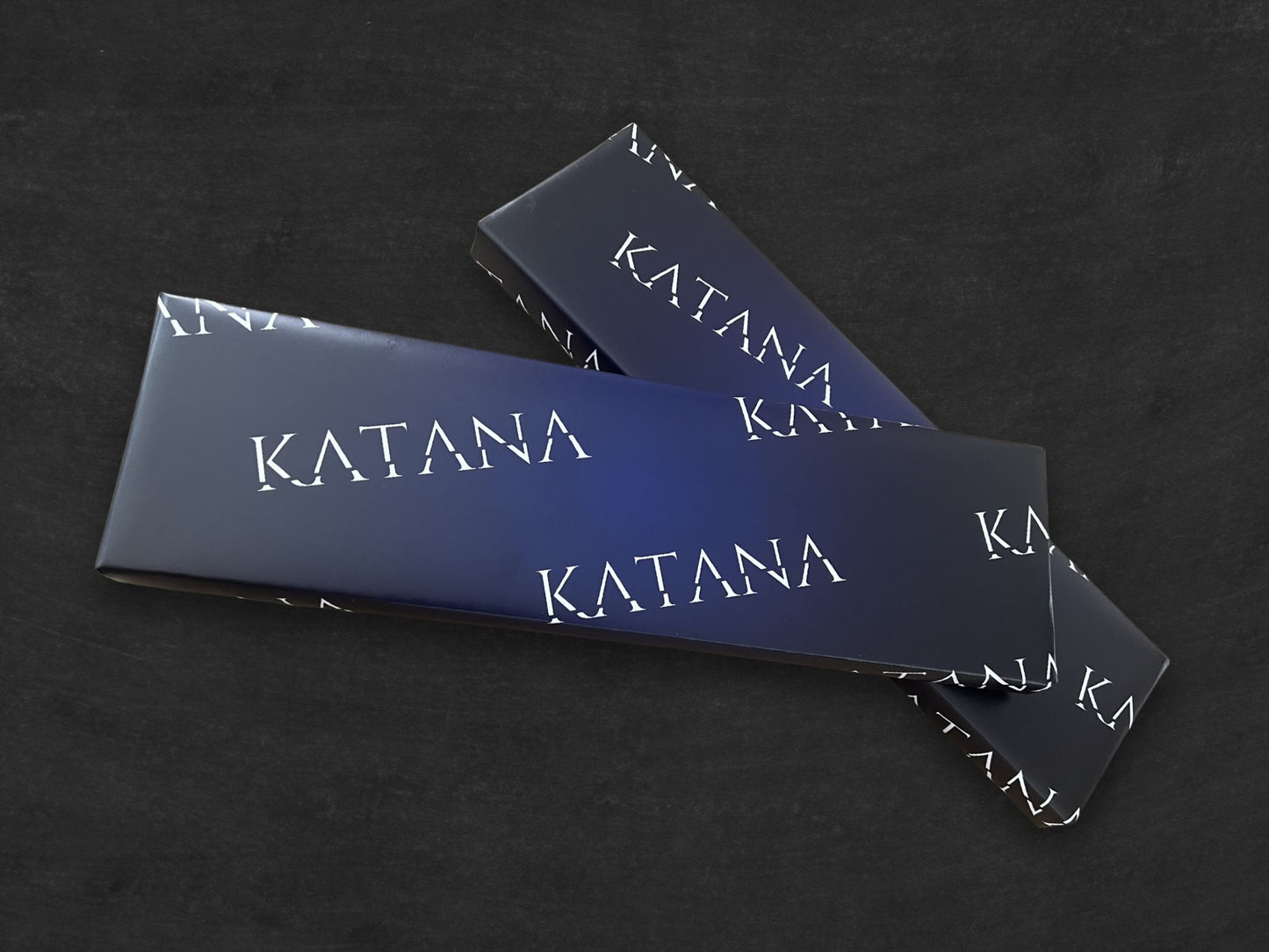 Kohaku Mo.V Hammered Damascus Knife Set